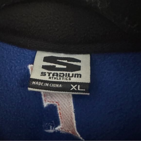 Florida Gators Stadium Athletics Men’s Blue Fleece Full Zip Up Vest Size XL - Picture 3 of 6